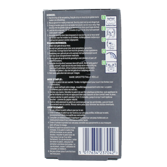 Biore Deep Cleansing Pore Strips Charcoal 6 Pack