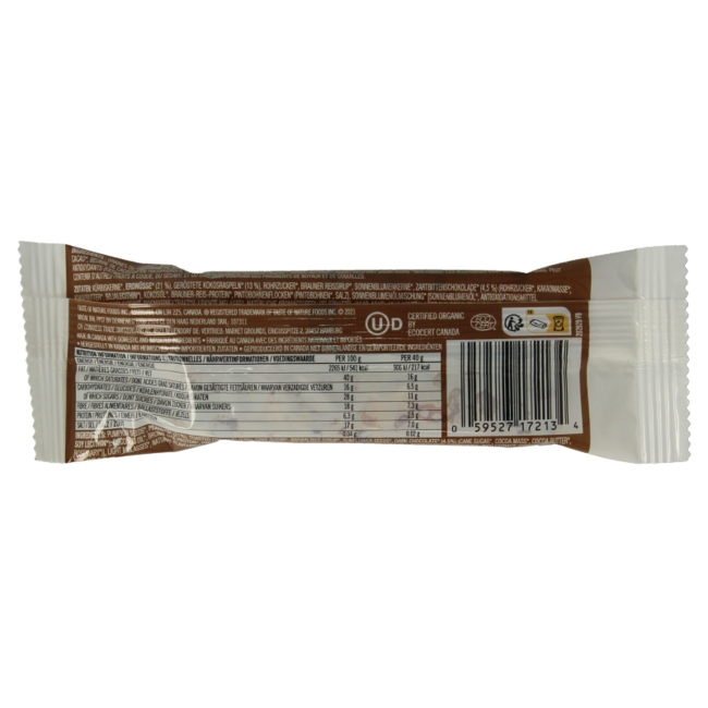 Taste Of Nature Chocolate negro coco bio 40 gramos