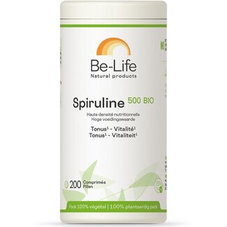 Be-Life Be-Life Spiruline 500 Bio 200 Tablets
