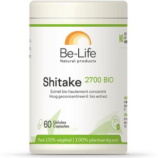 Be-Life Be-Life Shitake 2700 organic 60 Softgels
