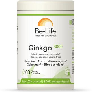 Be-Life Be-Life Gink-go 3000 60 Kapsułek Softgel