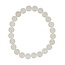 Bransoletka z koralików Ruben Robijn, biały jadeit, 8 mm, 1 sztuka