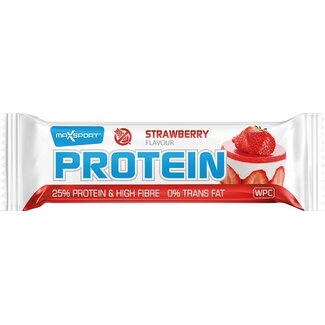 Max Sport Max Sport Barrita de proteínas de fresa 60 gramos