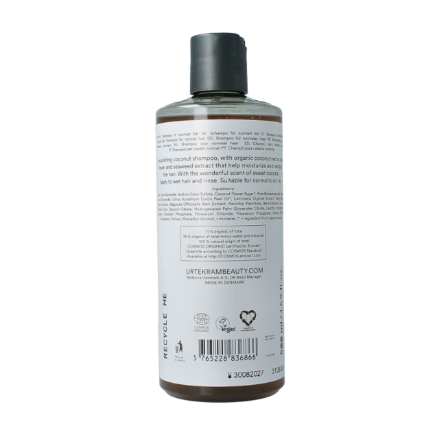 Urtekram Coconut Shampoo 500 Millilitres
