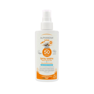 Alphanova Sun Sun bio lait solaire bébé SPF50+ 125 grammes