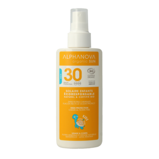 Alphanova Sun Alphanova Sun Spray solar bio para niños SPF30 vegano 125 ml