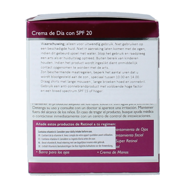 Crème de jour au rétinol SPF 20 48 g