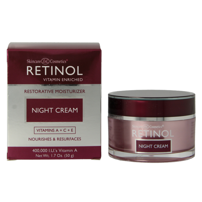 Crema de noche con retinol 50 gramos
