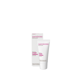 Santaverde Santaverde Aloe vera cream medium bez zapachu 30 mililitrów