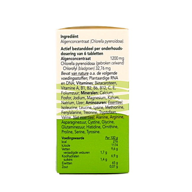 Chlorella vital green 200 comprimidos