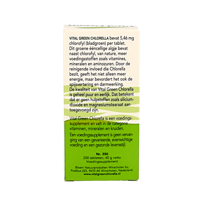 Chlorella vital green 200 tabletek