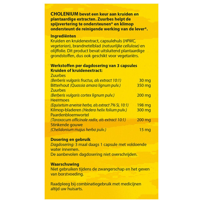 Cholenium 100 Kapseln