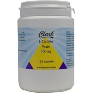 Clark L-Cisteína 500mg 125 cápsulas vegetarianas