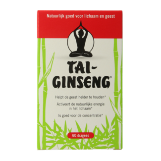 Tai Ginseng Strengthening dragees 60 Dragees