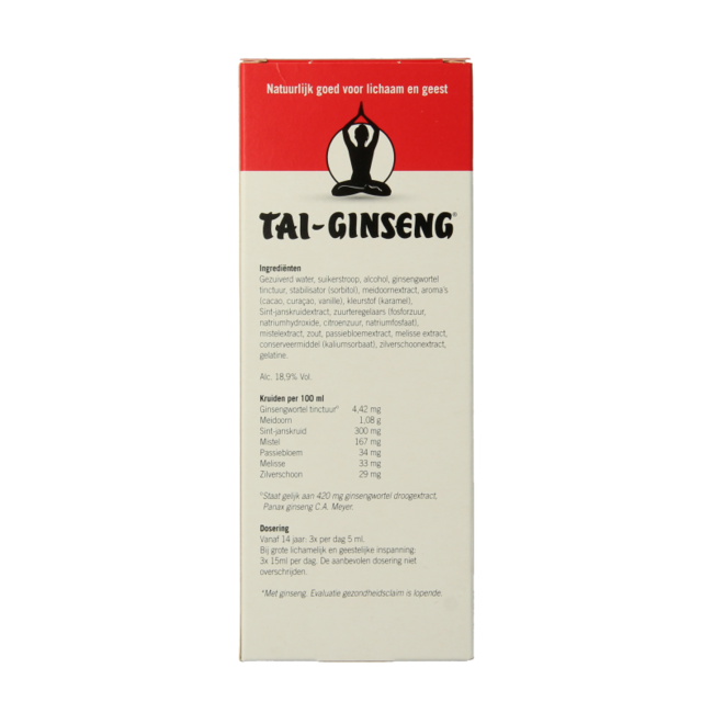 Tai ginseng elixir 250 Millilitres