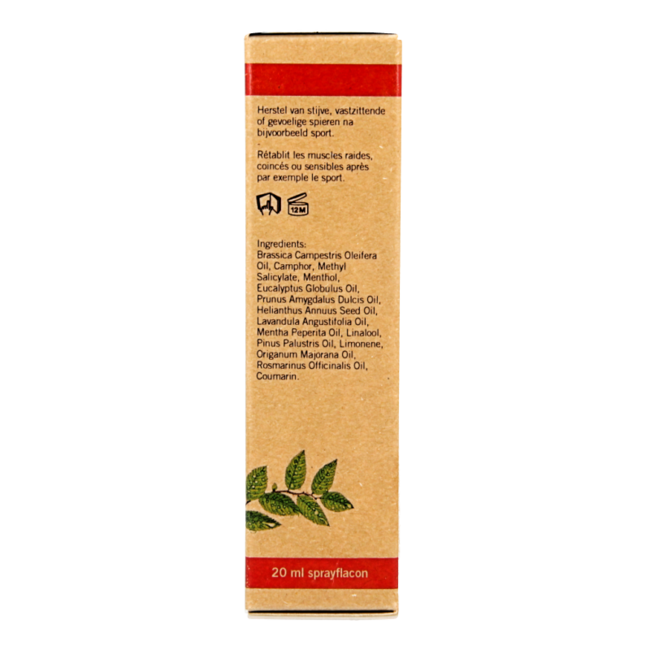 Shanghan-Lun spray d'huile musculaire 20 ml