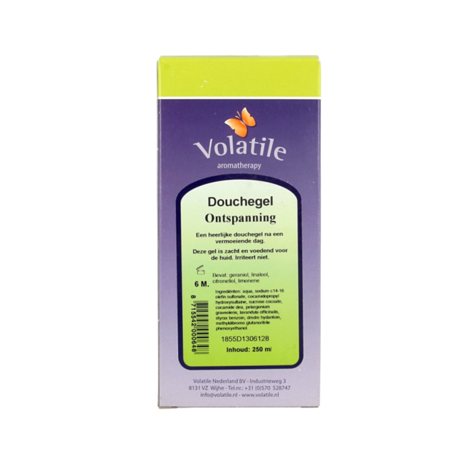 Relaxation shower gel 250 Millilitres