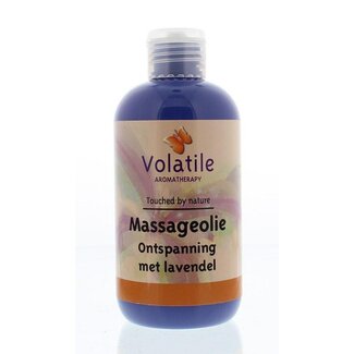 Volatile Massage oil relaxation lavender geranium 250 Millilitres