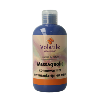Volatile Volatile Massageolie zonnewarmte mandarijn mirre 250 Milliliter