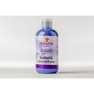 Volatile Volatile Coconut organic base oil 250 Millilitres