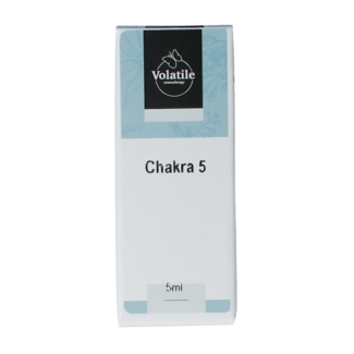 Volatile Volatile Chakra-Öl 5 Kehle pur 5 Milliliter