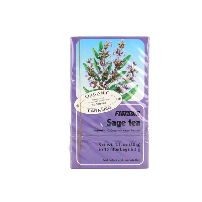 Sage tea organic 15 bags