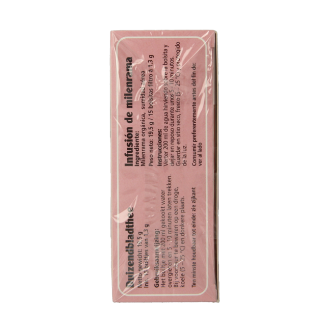 Salus Organic Yarrow Tea 15 Bags