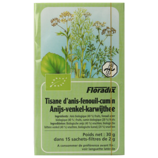 Salus Salus Anise fennel caraway tea organic 15 bags