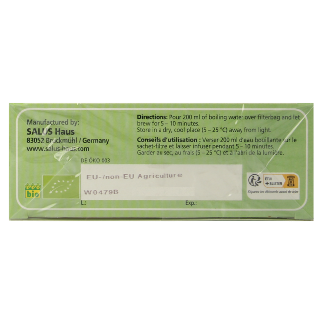 Salus Organic Aniseed Fennel Caraway Tea 15 Bags