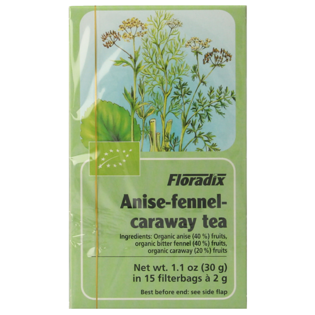 Salus Organic Aniseed Fennel Caraway Tea 15 Bags