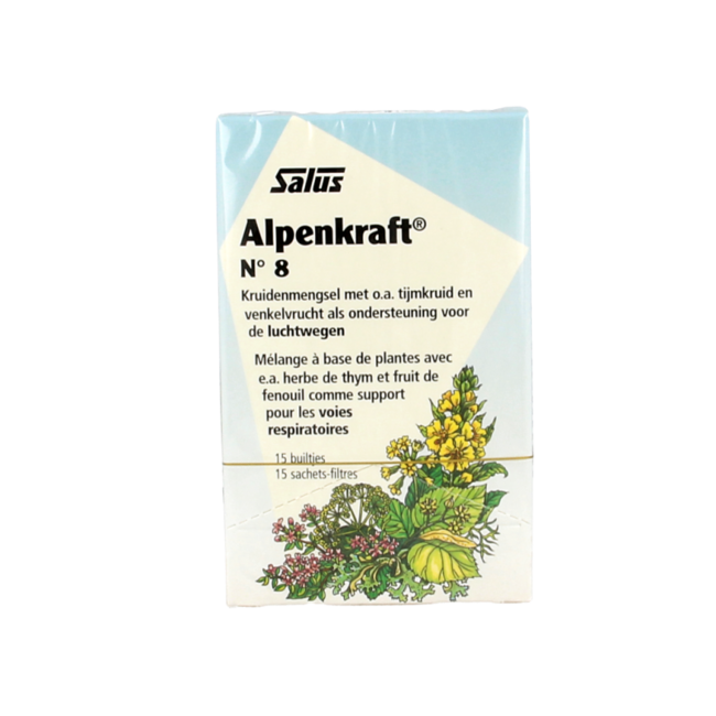 Salus Herbal Tea 8 Alpenkraft 15 Tea Bags