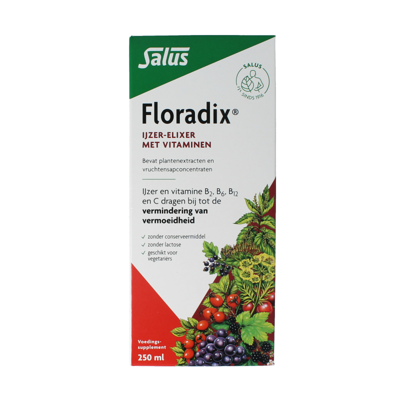 Salus Floradix elixir de hierro 250 mililitros