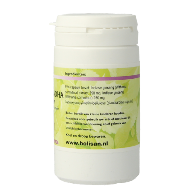 Ashwagandha 60 Cápsulas vegetarianas