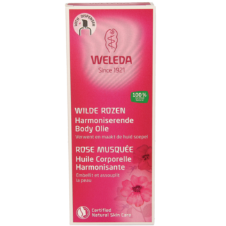 Weleda Wilde rozen harmoniserende body olie 100 Milliliter