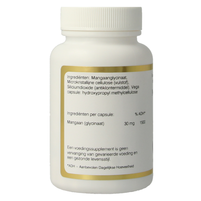 Manganese Amino 30mg 100 Vegetarian Capsules