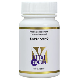 Vital Cell Life Cobre amino 2mg 100 Comprimidos
