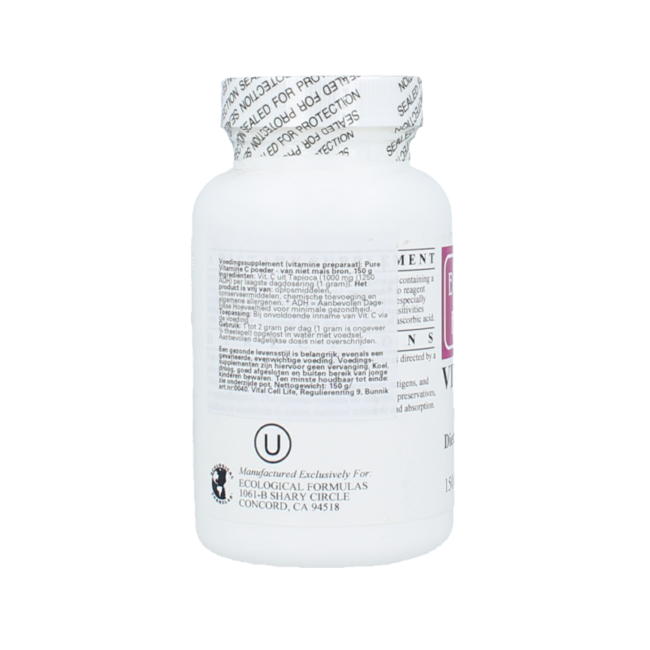 Ecological Form Vitamine C ökologische Formel 150 Gramm