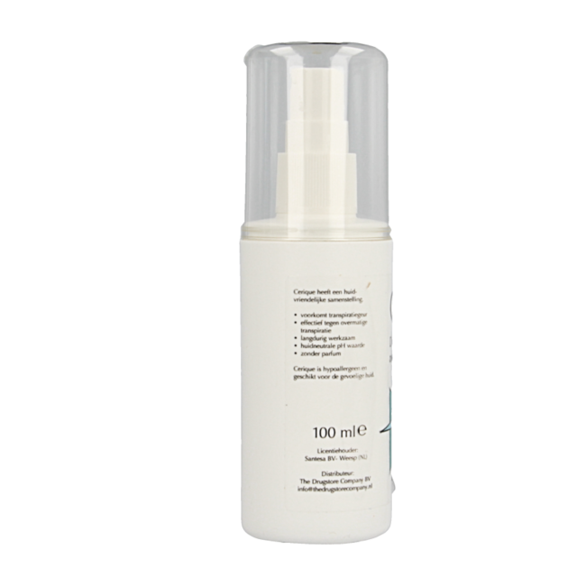 Unperfumed deodorant spray 100 Millilitres