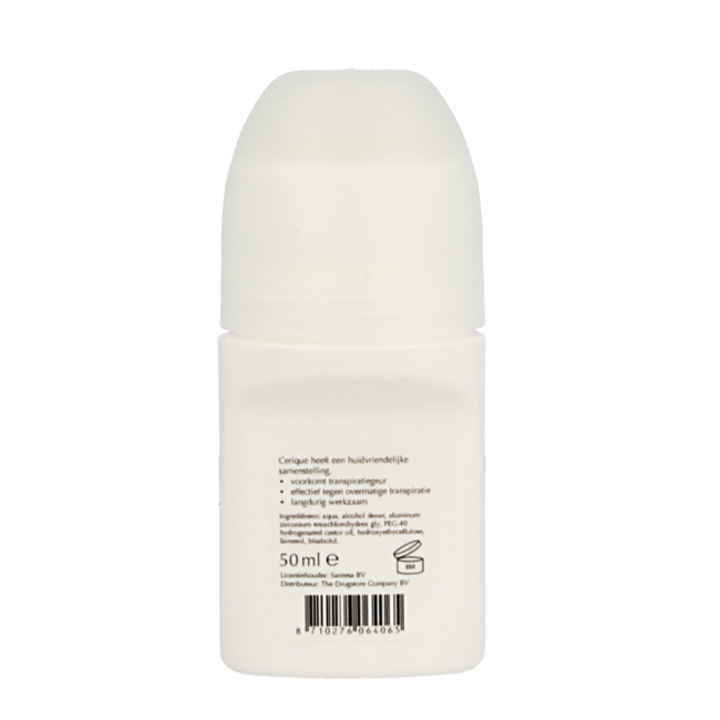 Deodorant roll-on unscented 50 Millilitre