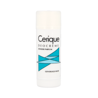 Cerique Cerique Deodorant cream unscented stick 50 Millilitre