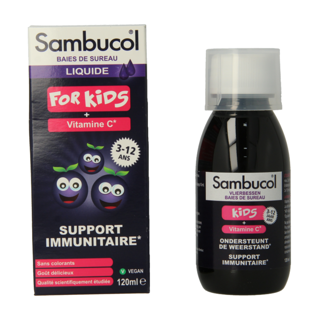 Jarabe de saúco para niños 120 mililitros