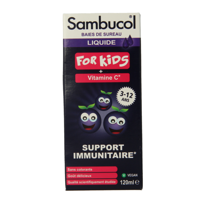 Jarabe de saúco para niños 120 mililitros