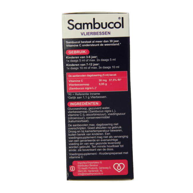 Vlierbessensiroop for kids 120 Milliliter