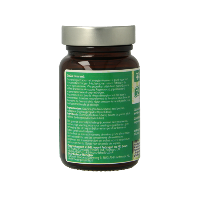 RIO Gogo Guarana 500mg 10 Days 20 Capsules