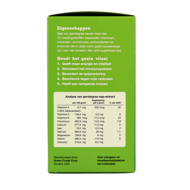Green Magma Pulver Bio 150 Gramm