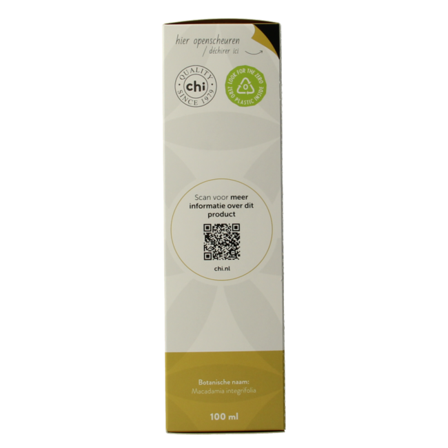 Chi Macadamiaöl bio 100 Milliliter