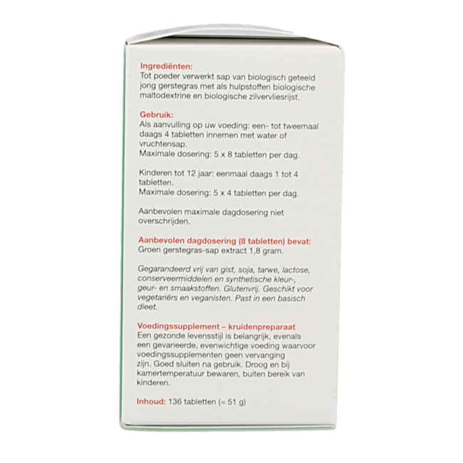 Green Magma Bio Gerstenmagma 136 Tabletten