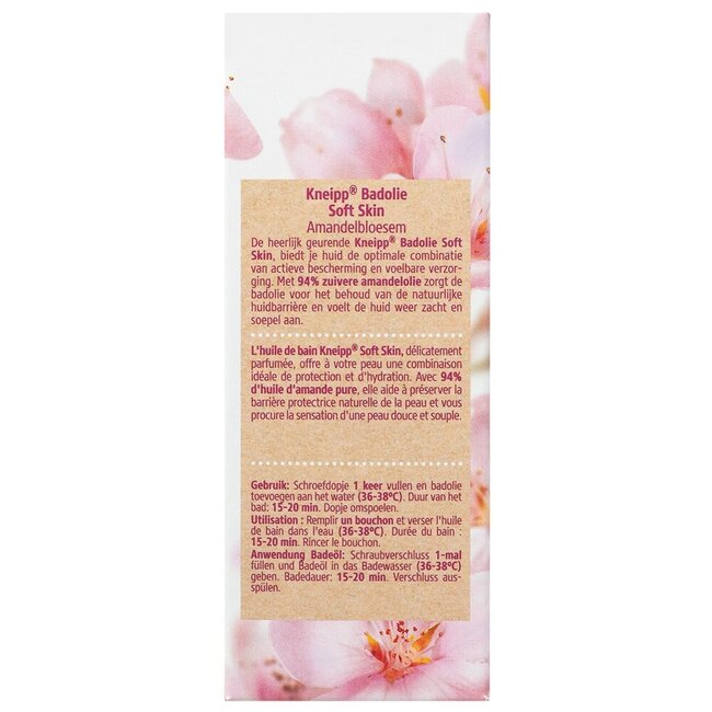 Soft skin bath oil almond blossom 100 Millilitres