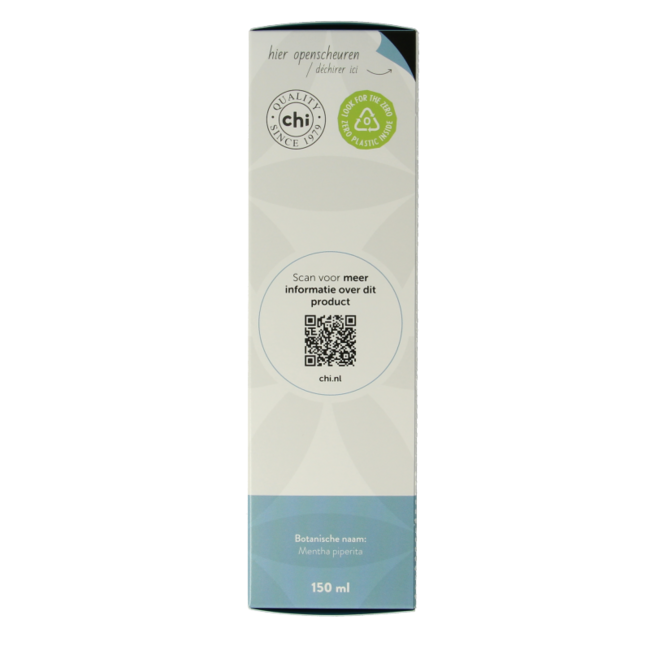 Chi Pepermunt hydrolaat eko bio 150 Milliliter