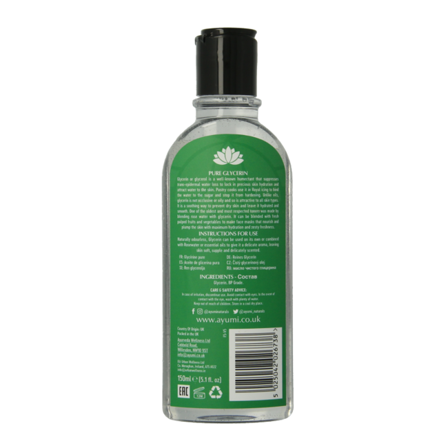 Ayumi Pure Glycerin 150 Milliliter
